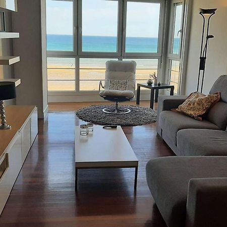 Ferienwohnung Egona - Baneru 3 Vivienda En 1 Linea De Playa Centro Ciudad Zarautz Exterior foto