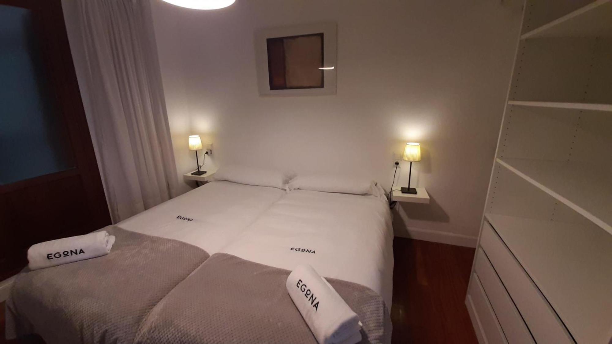 Ferienwohnung Egona - Baneru 3 Vivienda En 1 Linea De Playa Centro Ciudad Zarautz Exterior foto